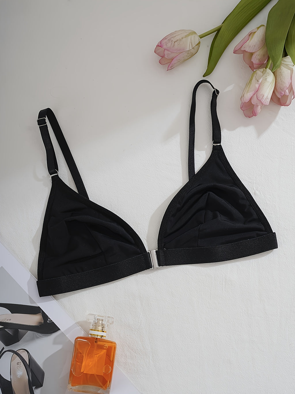 3pcs Women'S Front Closure Bras