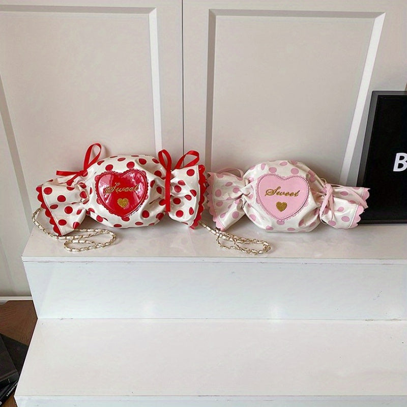 Cute Candy-Shaped Mini Crossbody Bag