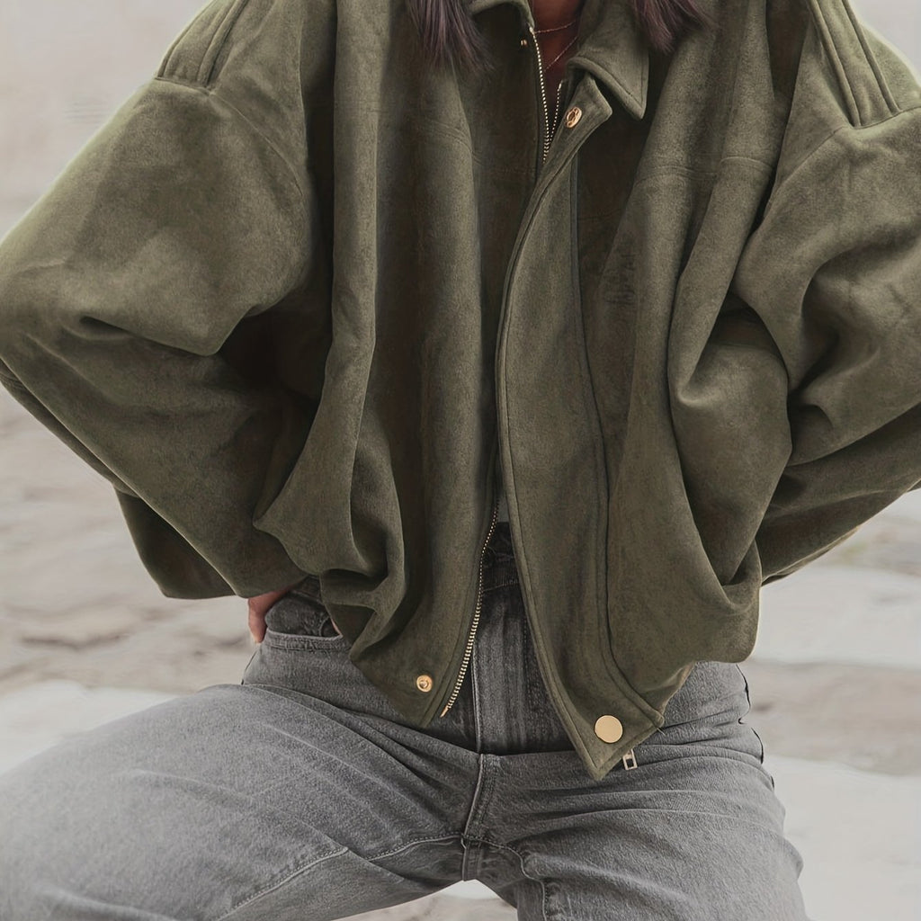 Elegant Faux Fur Jacket