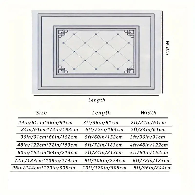 8x10ft Luxury Plush Large Mat