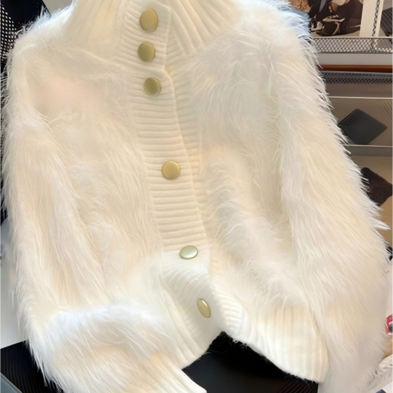 Turtleneck Sweater Coat