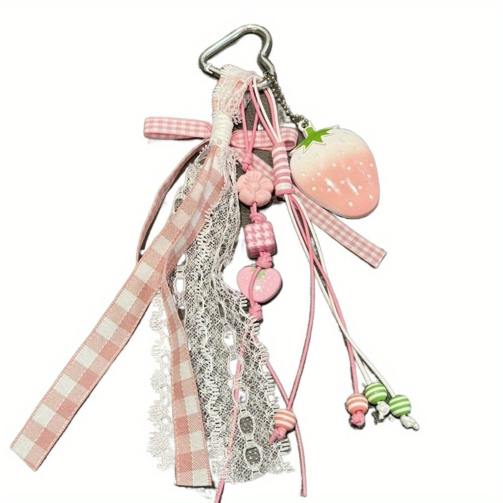 Strawberry Keychain