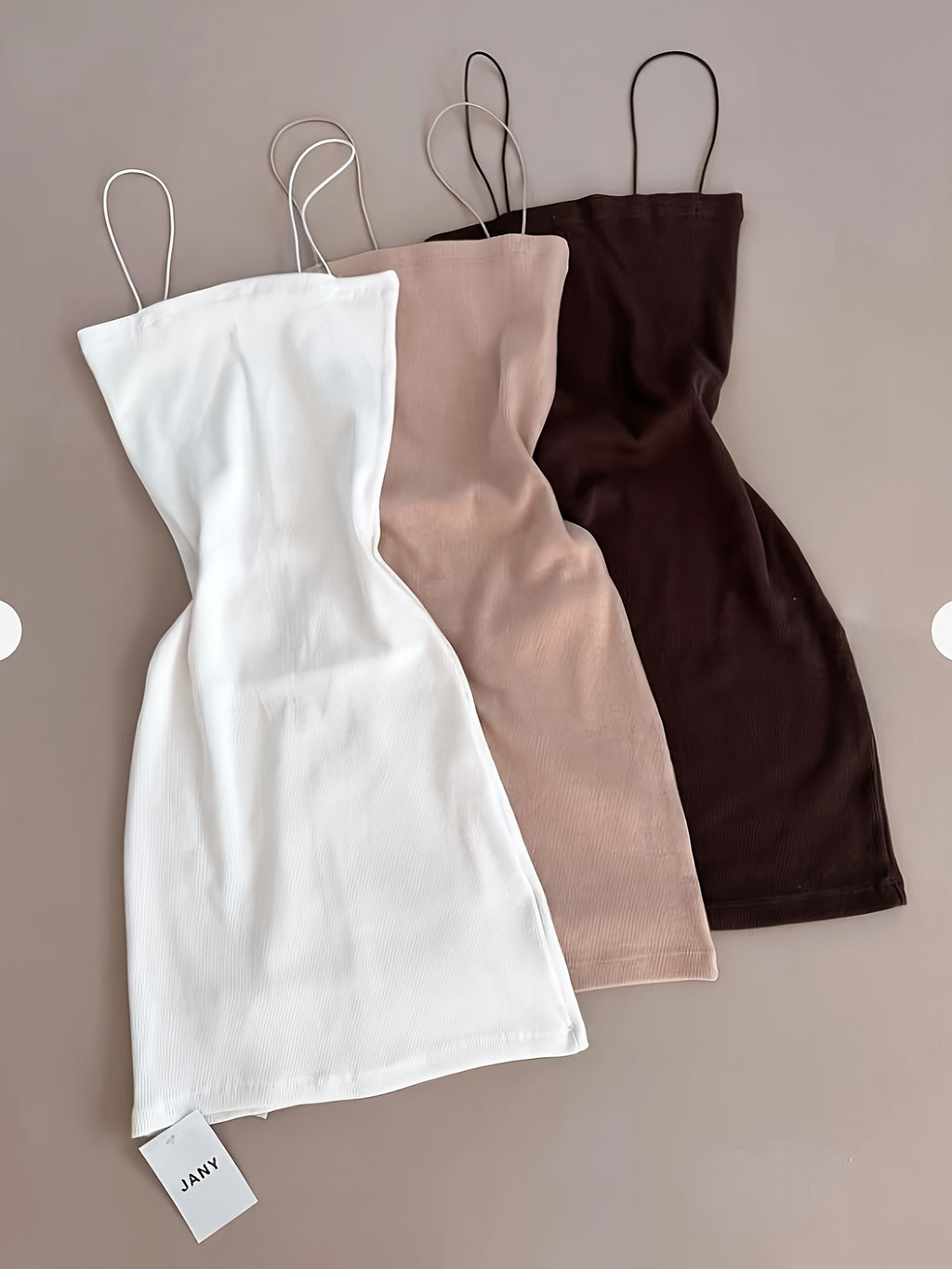 {3pcs} Elegant Off-Shoulder White and Black Mini Dress Set