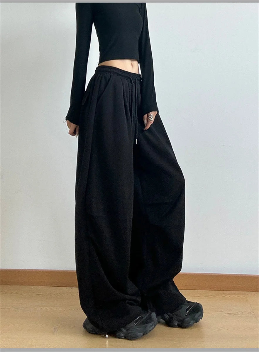 Oversize Elastic Trousers