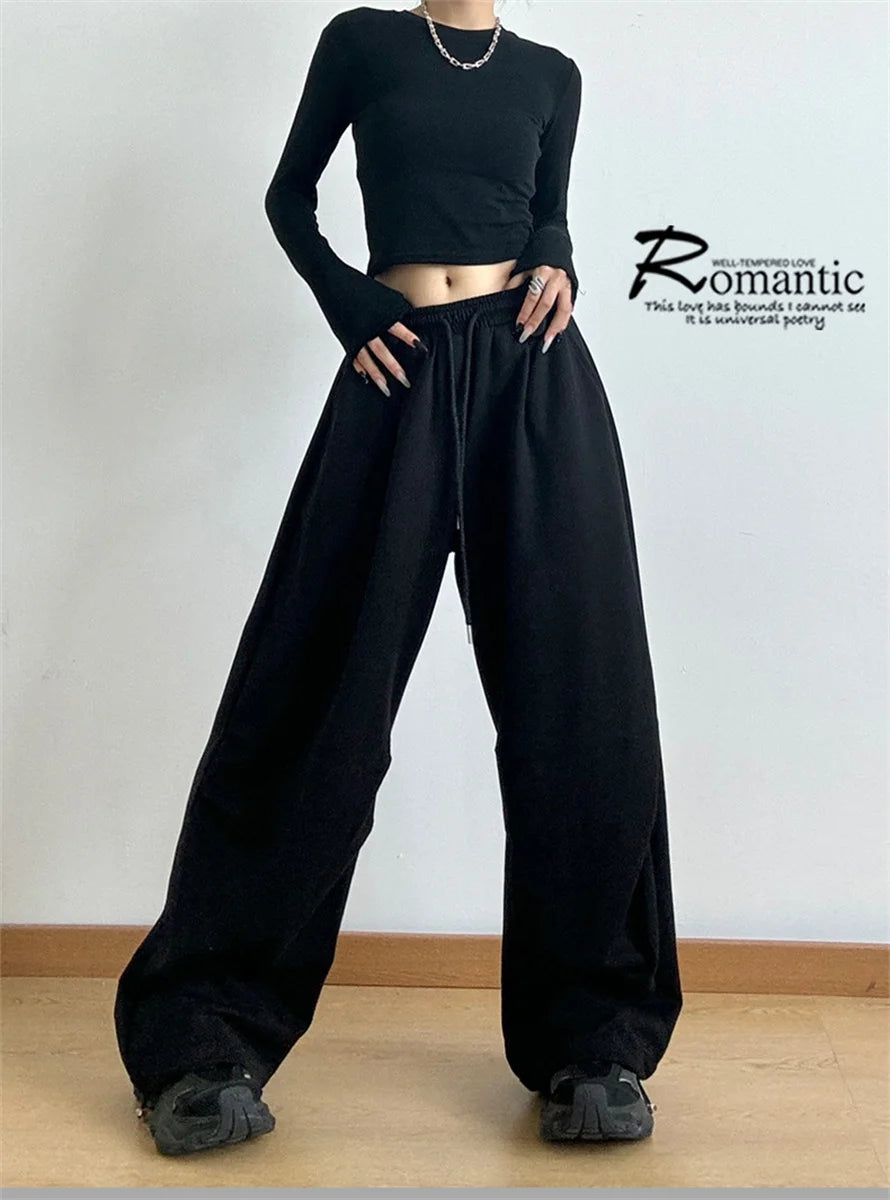 Oversize Elastic Trousers