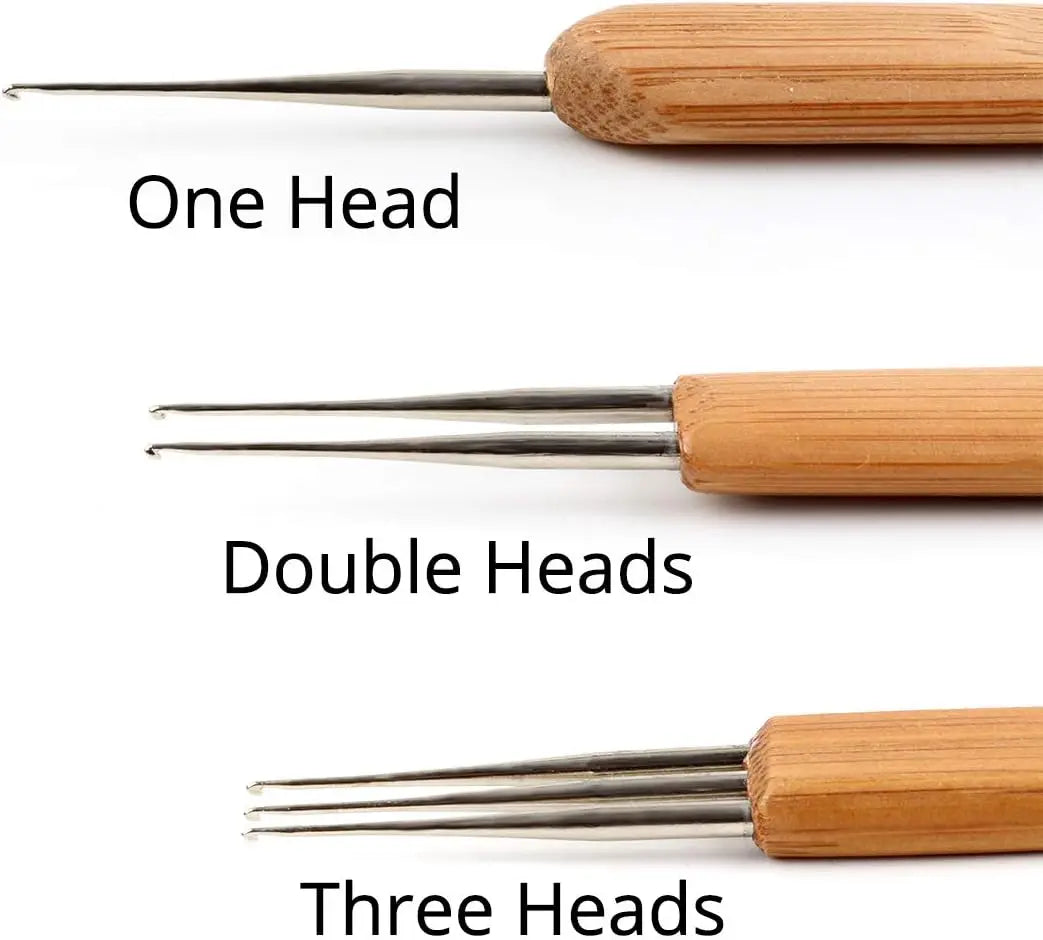 3pcs/Set 0.75mm Dreadlock Crochet Hook