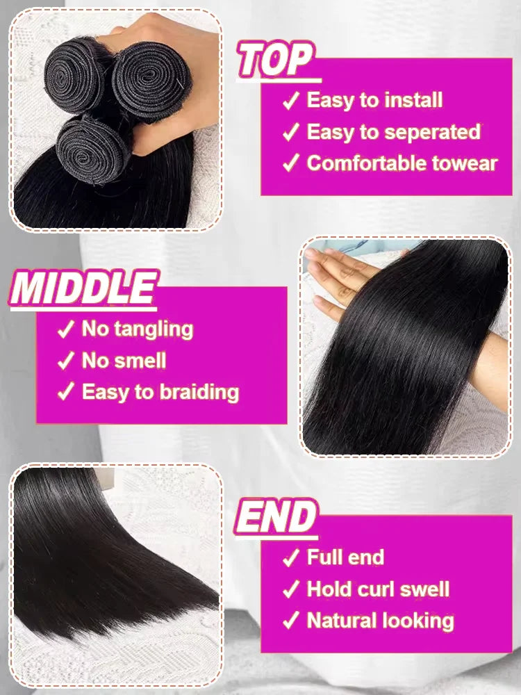 Bone Straight Bundles