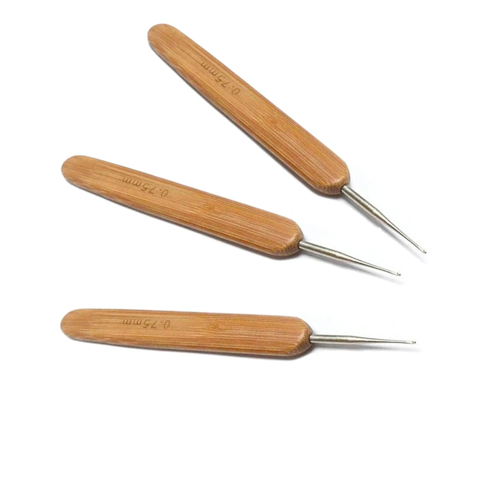 3pcs/Set 0.75mm Dreadlock Crochet Hook