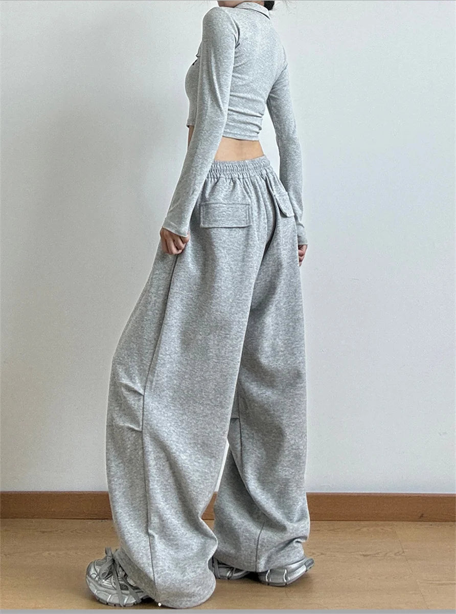 Oversize Elastic Trousers