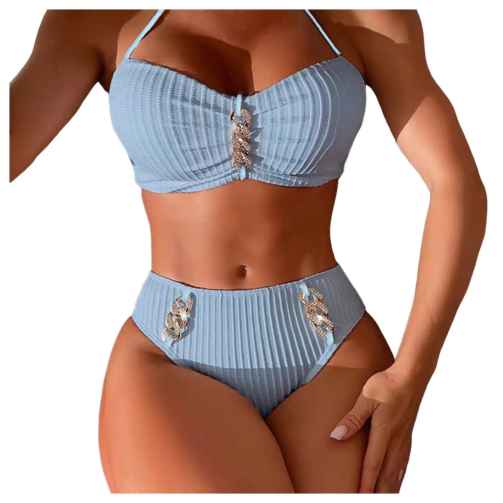 Minimalist Thin-Strap Bikini