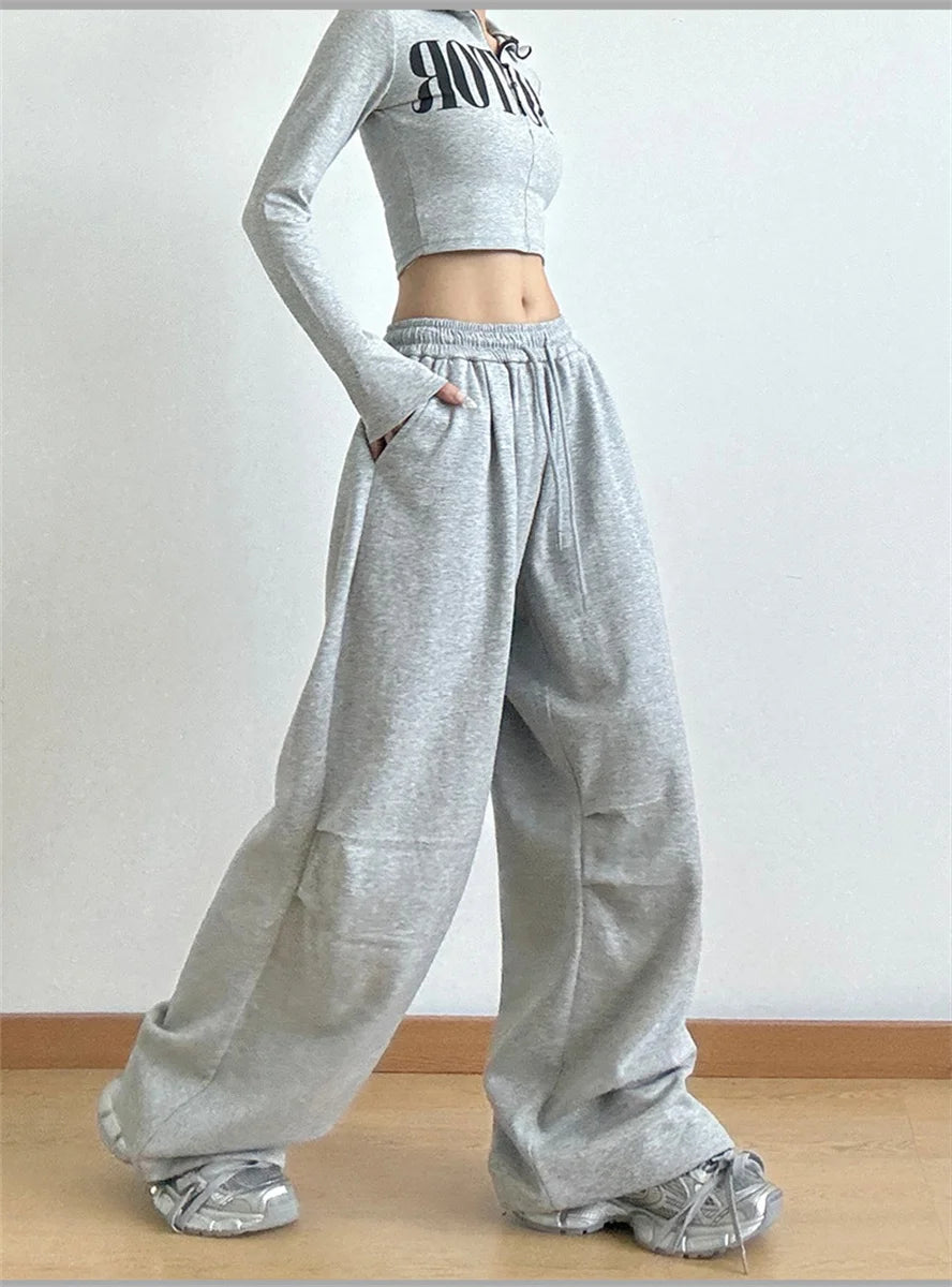 Oversize Elastic Trousers