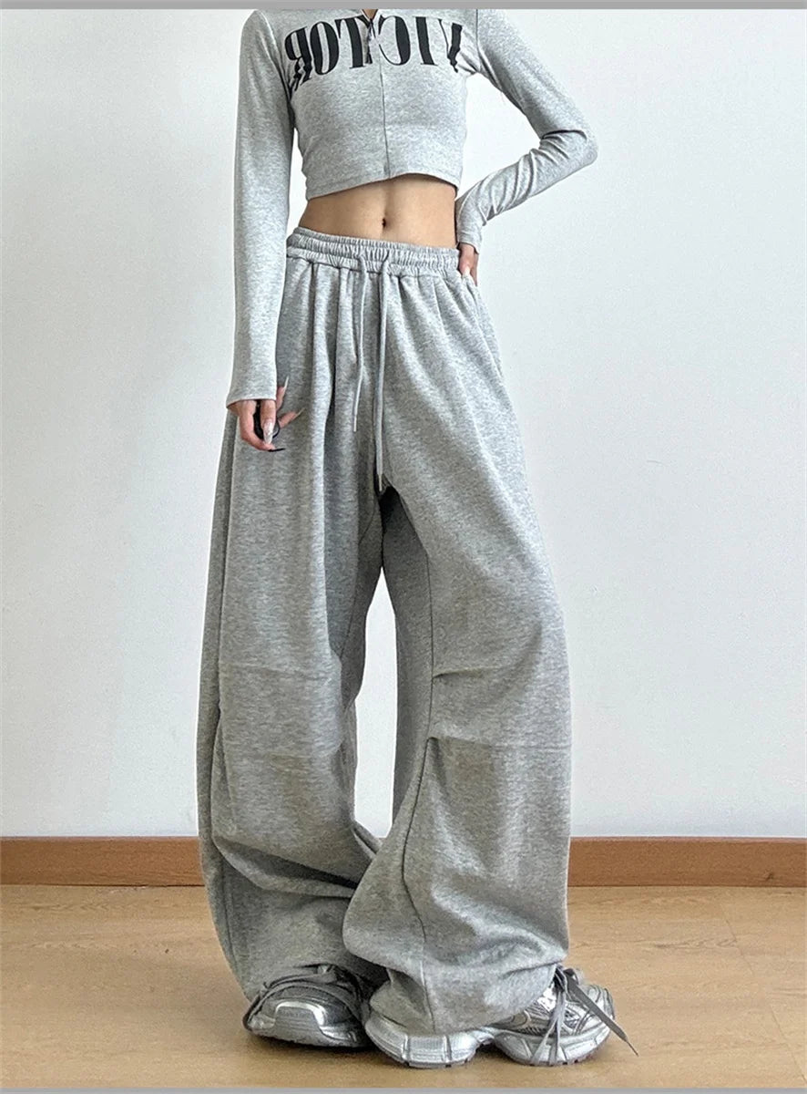 Oversize Elastic Trousers
