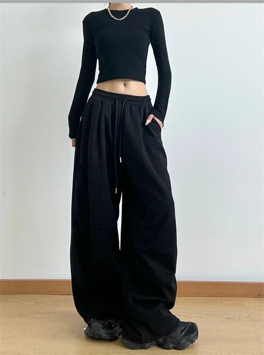 Oversize Elastic Trousers