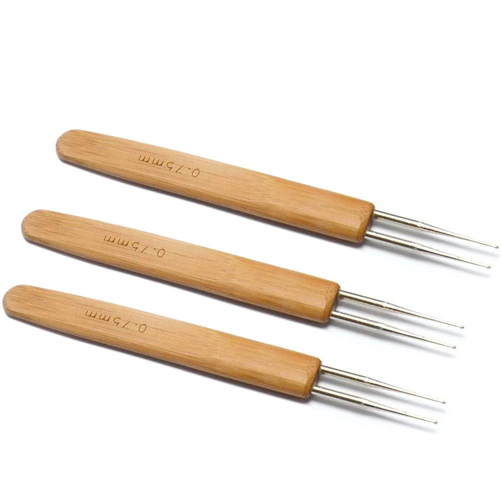 3pcs/Set 0.75mm Dreadlock Crochet Hook