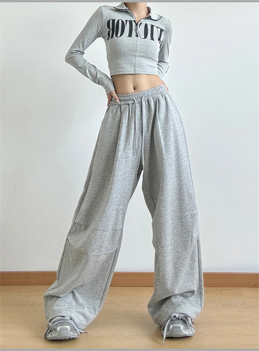 Oversize Elastic Trousers