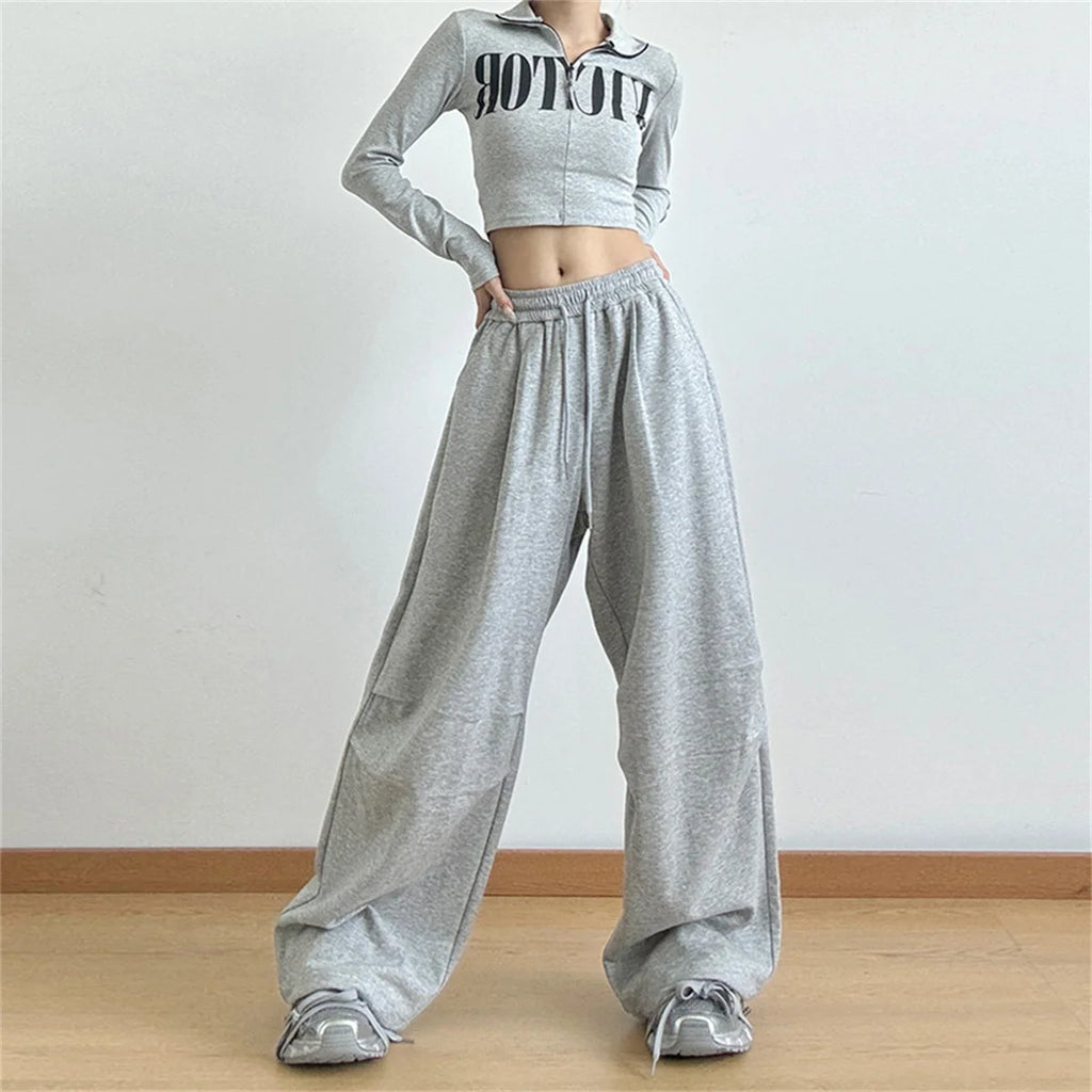Oversize Elastic Trousers