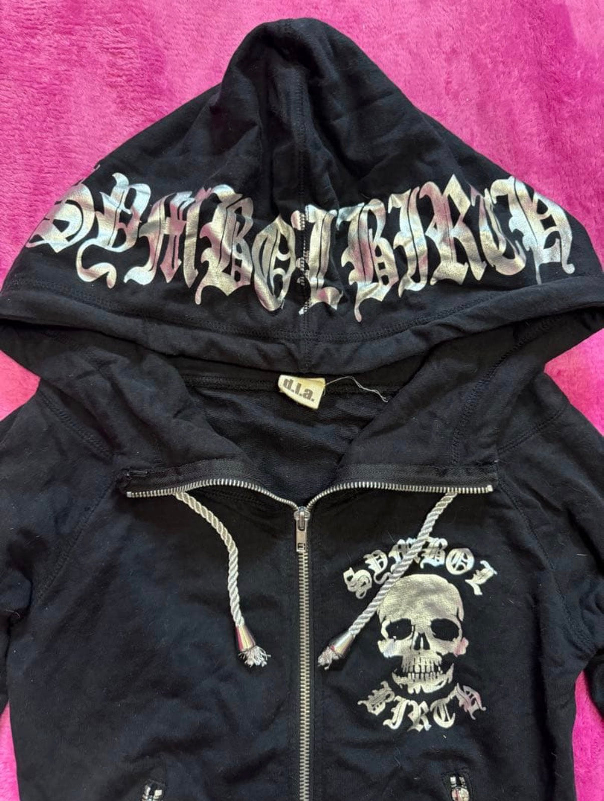 d.i.a. Skull Print Hoodie