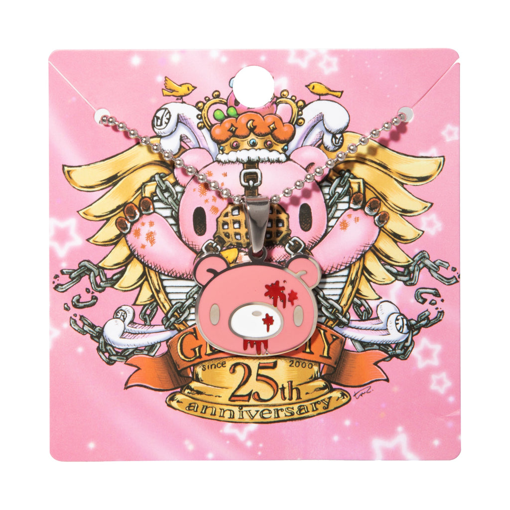 Gloomy Bear Ballchain Necklace [SILVER]