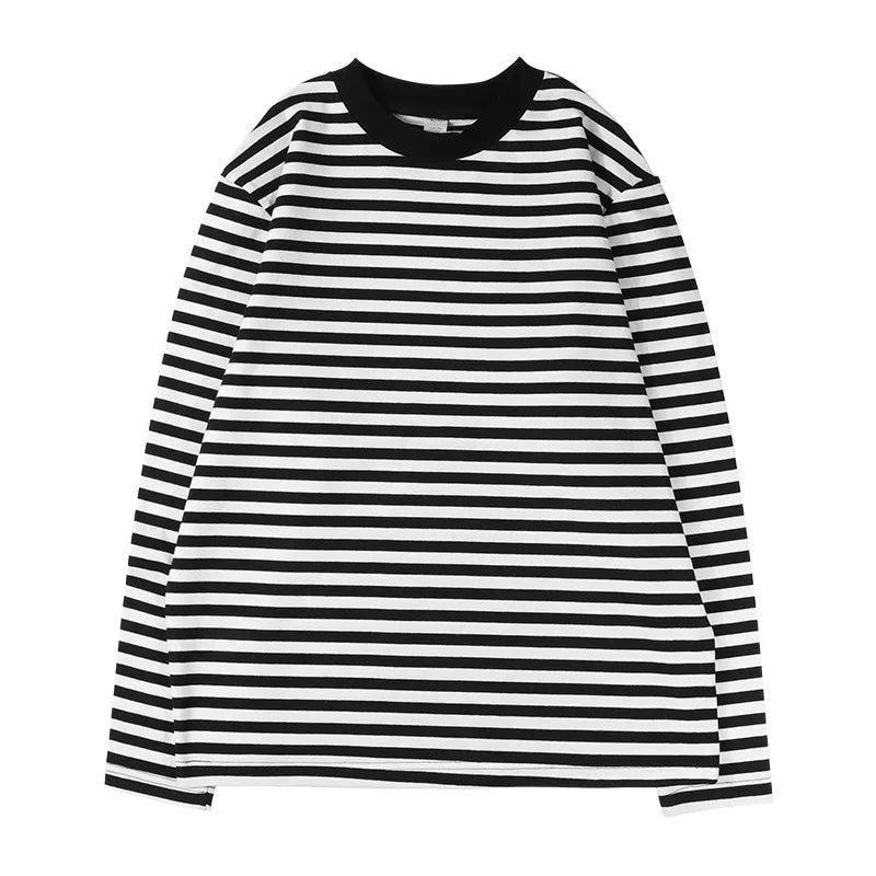 Black White Striped T-Shirt