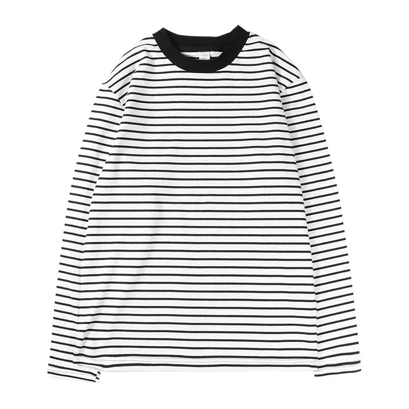 Black White Striped T-Shirt