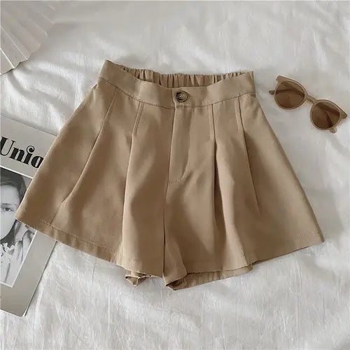 Simple High Waist Shorts