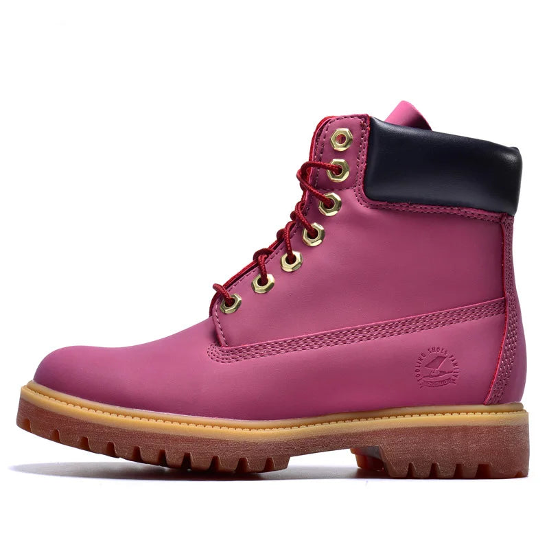 Cow Leather Outdoor Boots