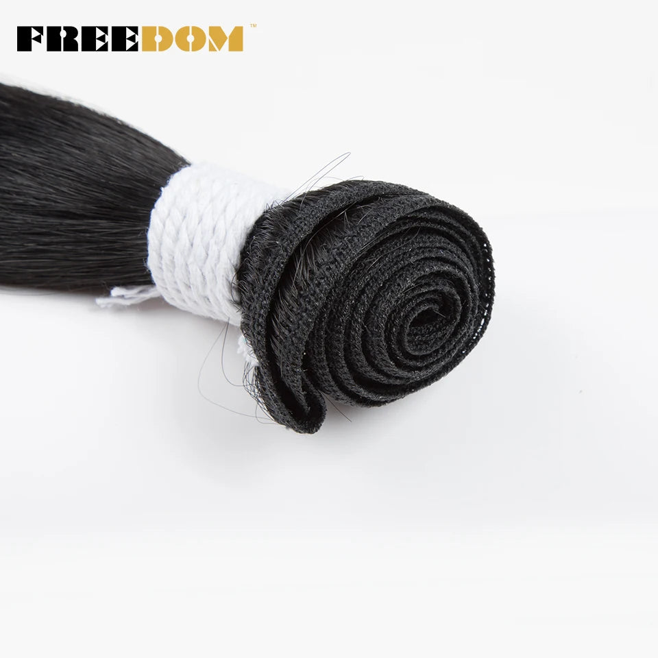 Synthetic Straight Hair Bundles Ombre