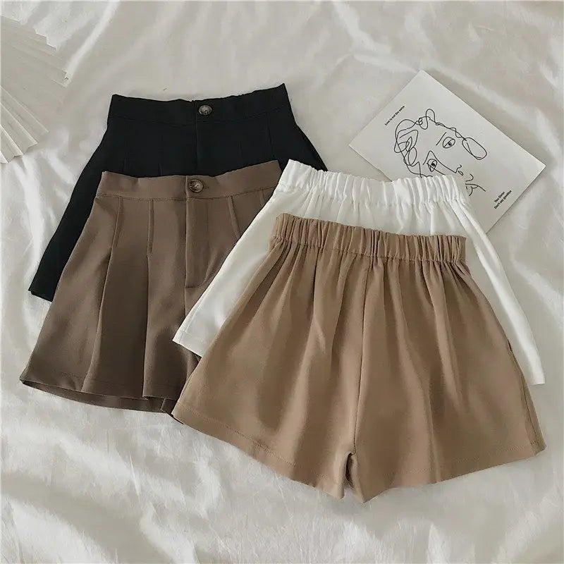 Simple High Waist Shorts