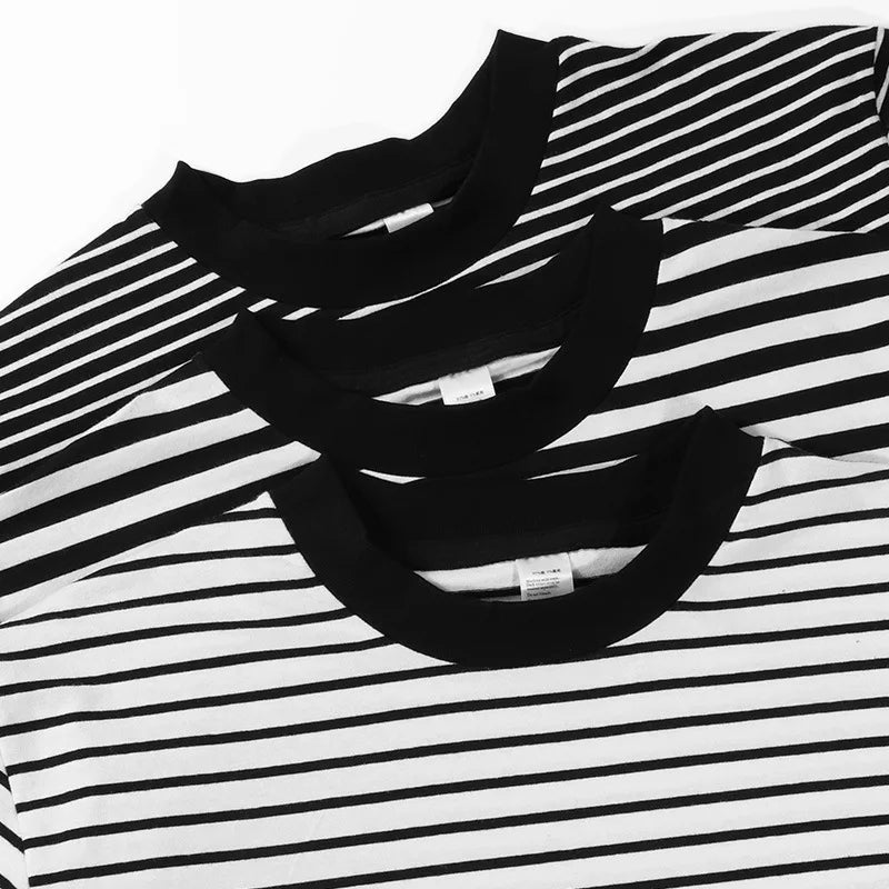 Black White Striped T-Shirt