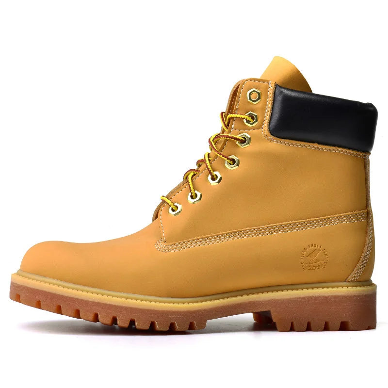 Cow Leather Outdoor Boots