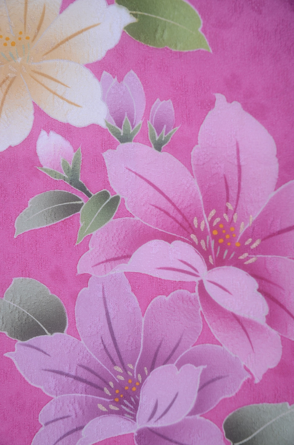 Long-sleeved kimono 6 items set / Furisode / FK#2-304