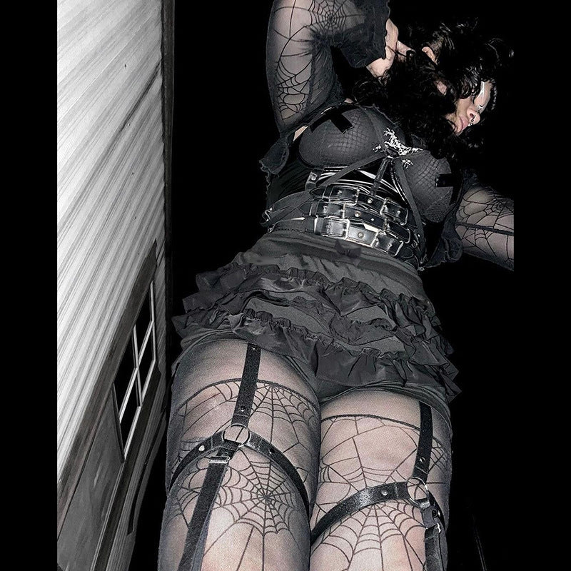 Black Ruffled Shorts