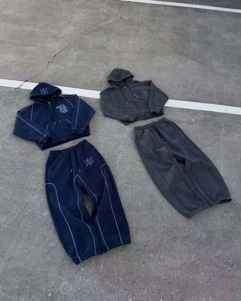 Striped Sportswear Set