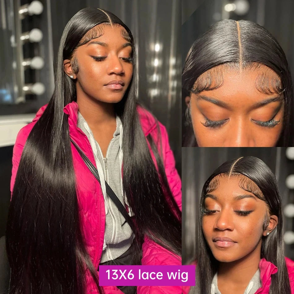 32 Inch Straight Lace Front Wig