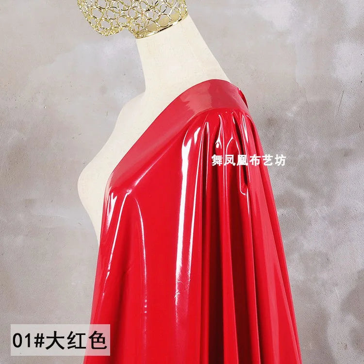 Faux Leather Midi Skirt