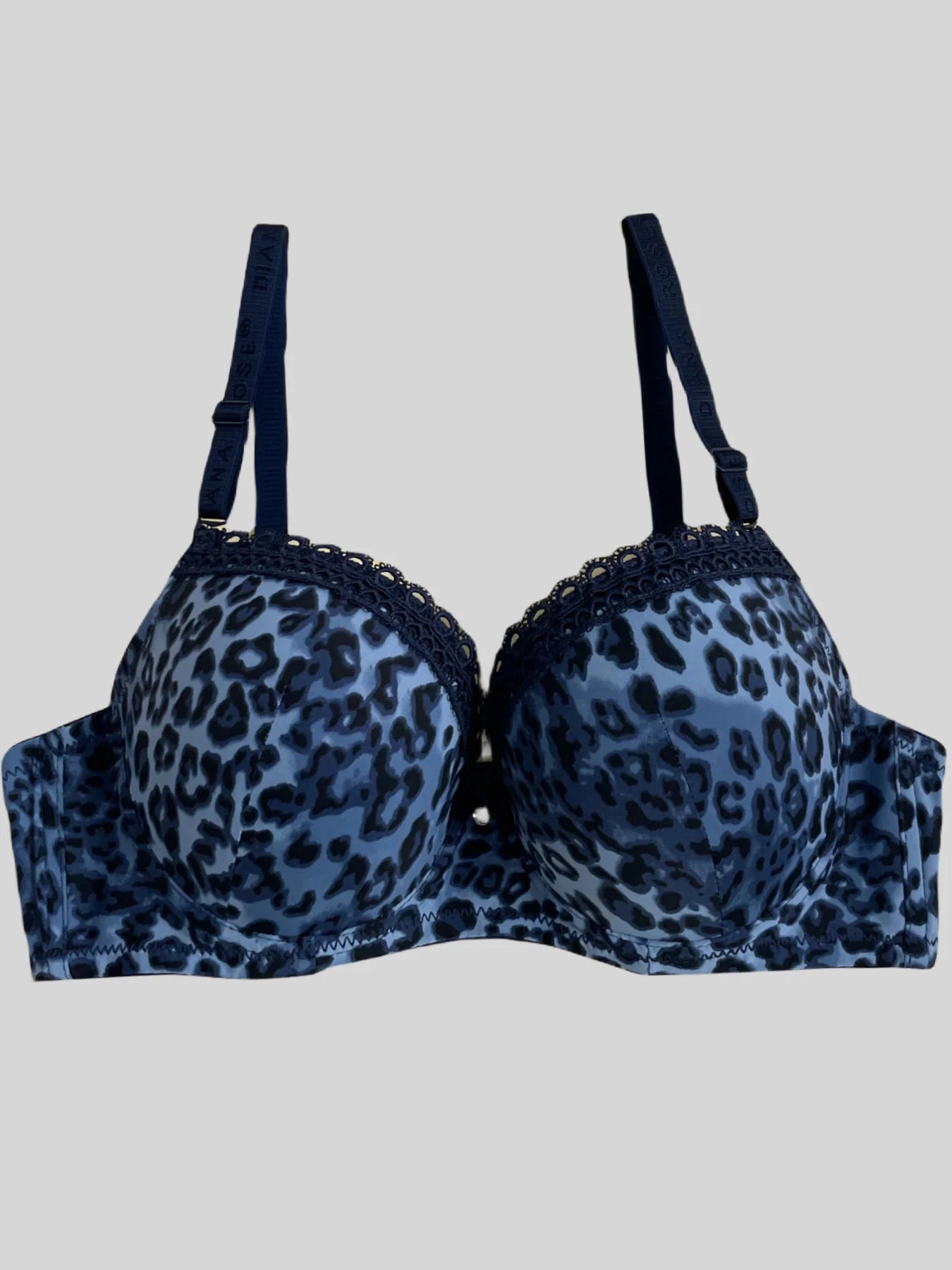 Leopard Print Push Up Bra