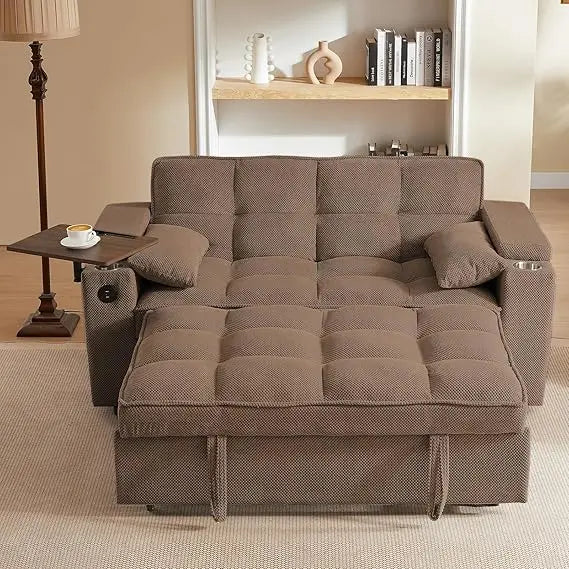 65'' 3-in-1 Folding Convertible Sofa Bed