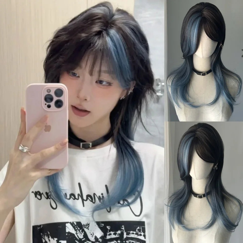 Ombre Long Straight Wig