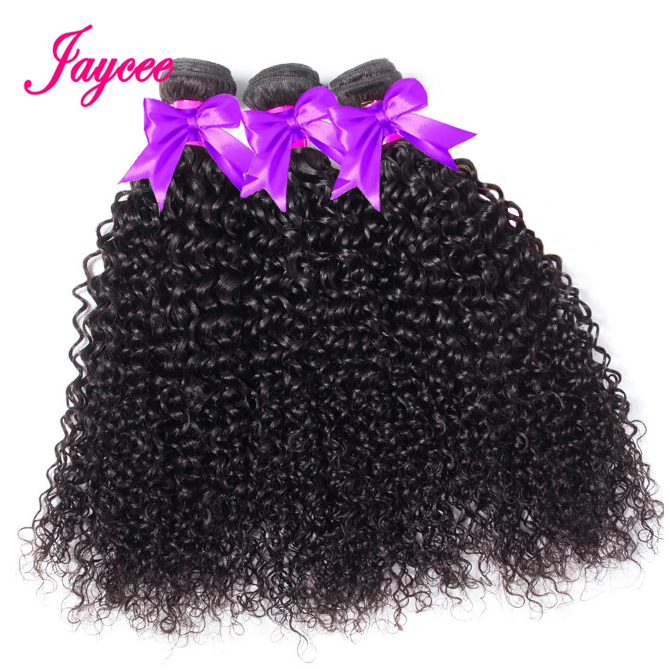 15A Malaysian Hair Bundles With Frontal Kinky Curly Bundles With Frontal 13x4 Ear to Ear Lace Frontal Human Hair Weave Extension