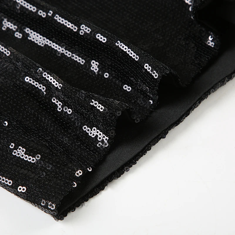 Glitter Sequined Shorts