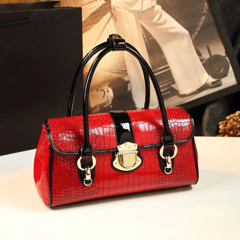 Cowhide Shoulder Tote