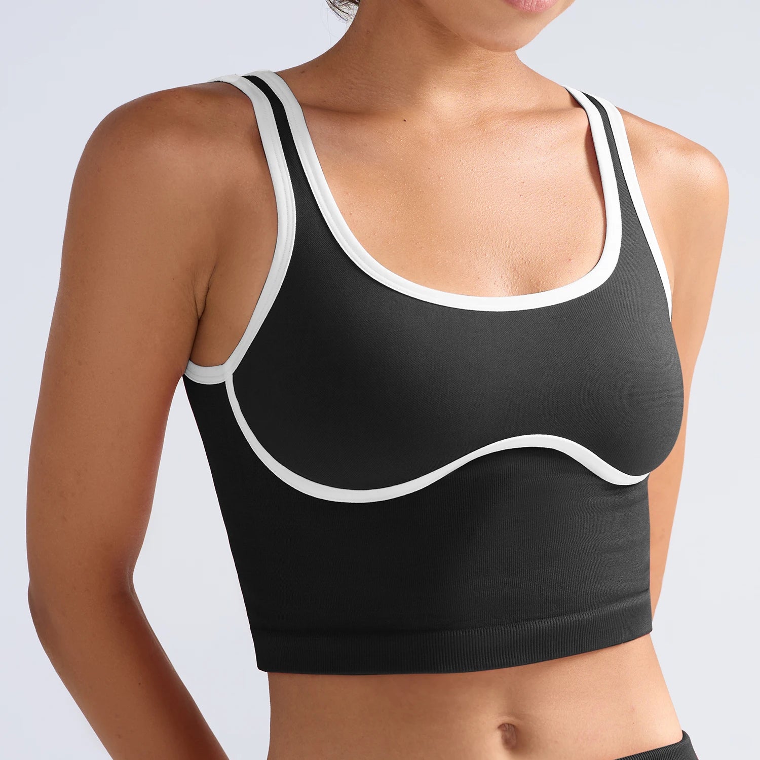 Yoga Bra Color Blocked Sportswear
