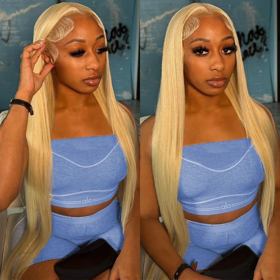 Blonde Brazilian Straight Wig