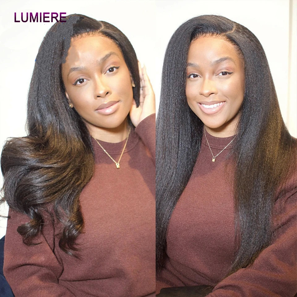 Brazilian Kinky Straight Curly Bundle Human Hair 30 34Inch Deep Wave Raw Hair Bundle 100% Unprocessed Double Weft Hair Extension