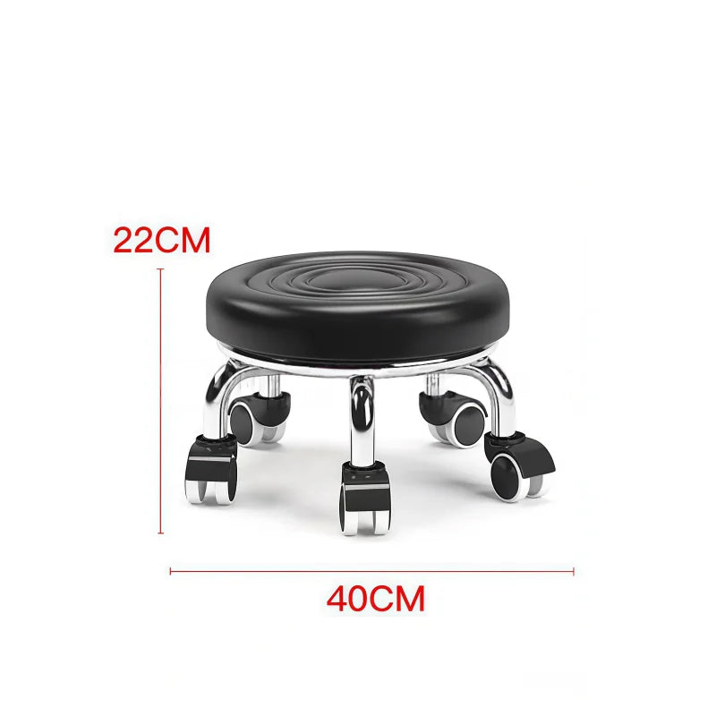 Household Multipurpose Stool With Wheels