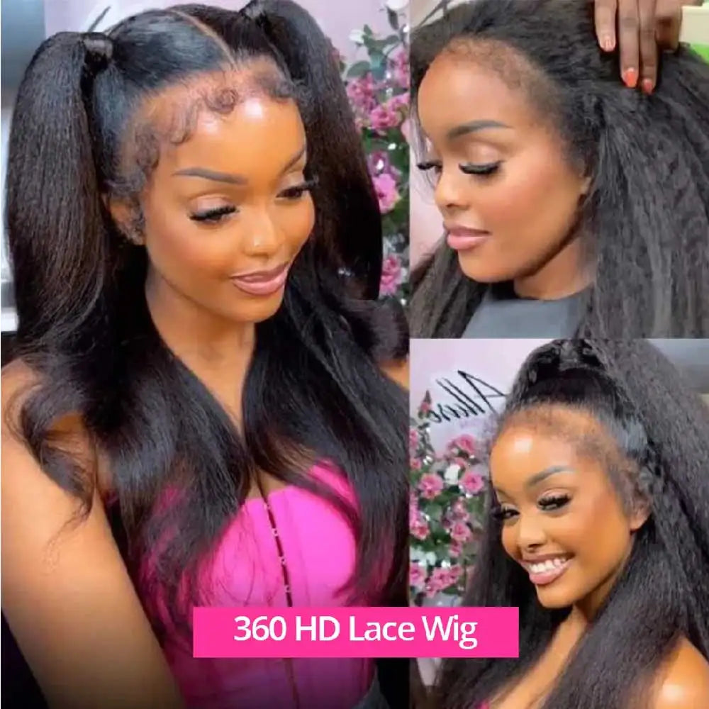 Invisible Strap 360 Full Hd Glueless Wig