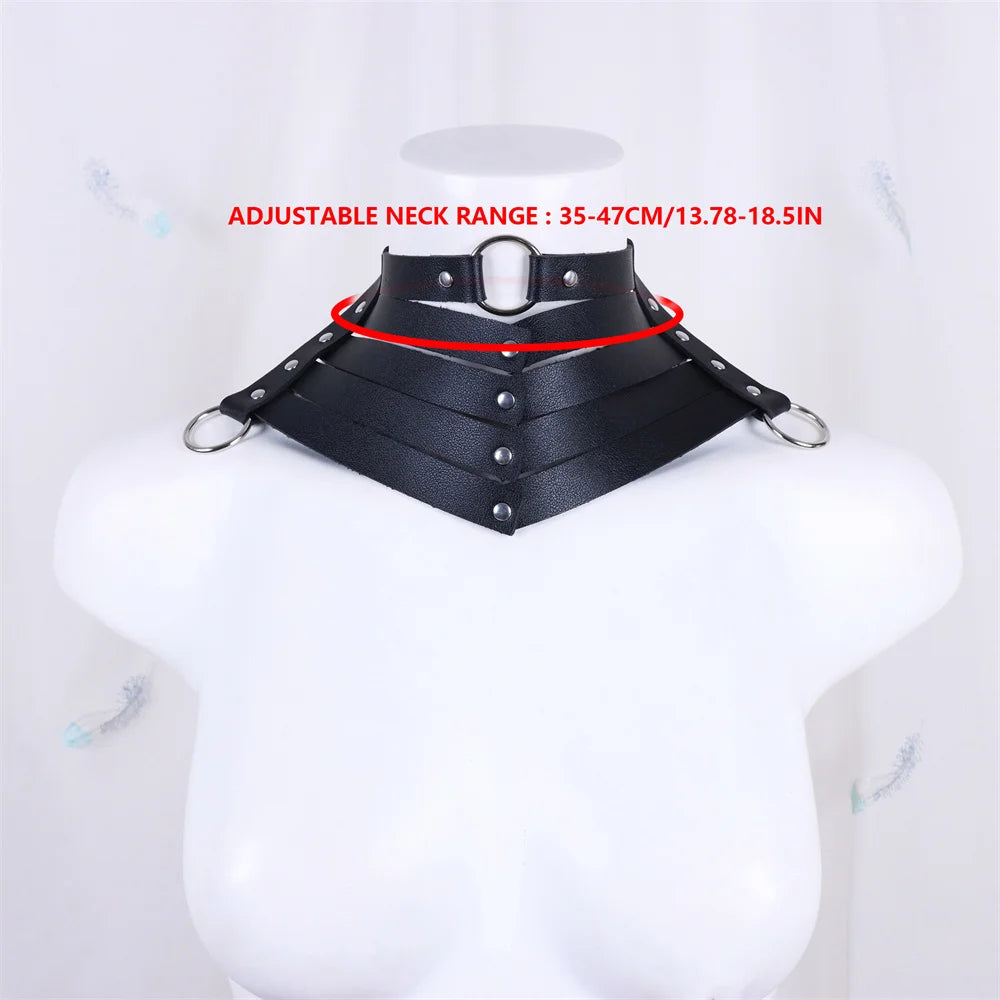 Black Leather Choker