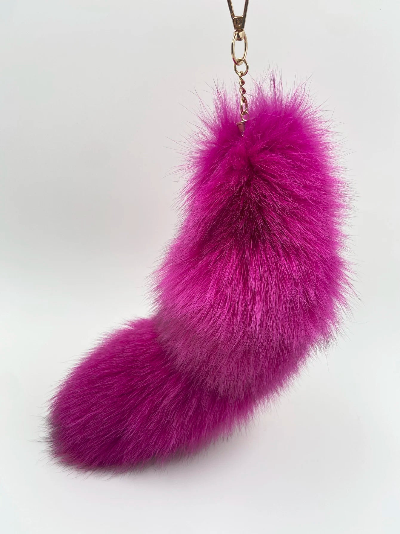 Fox Tail Keychain