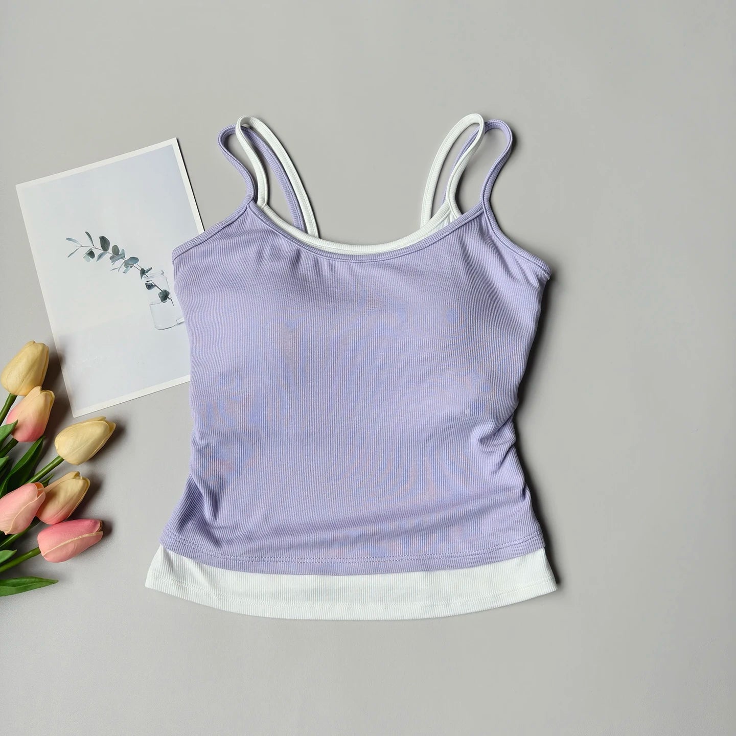 Yoga Tank Top Built In Bra