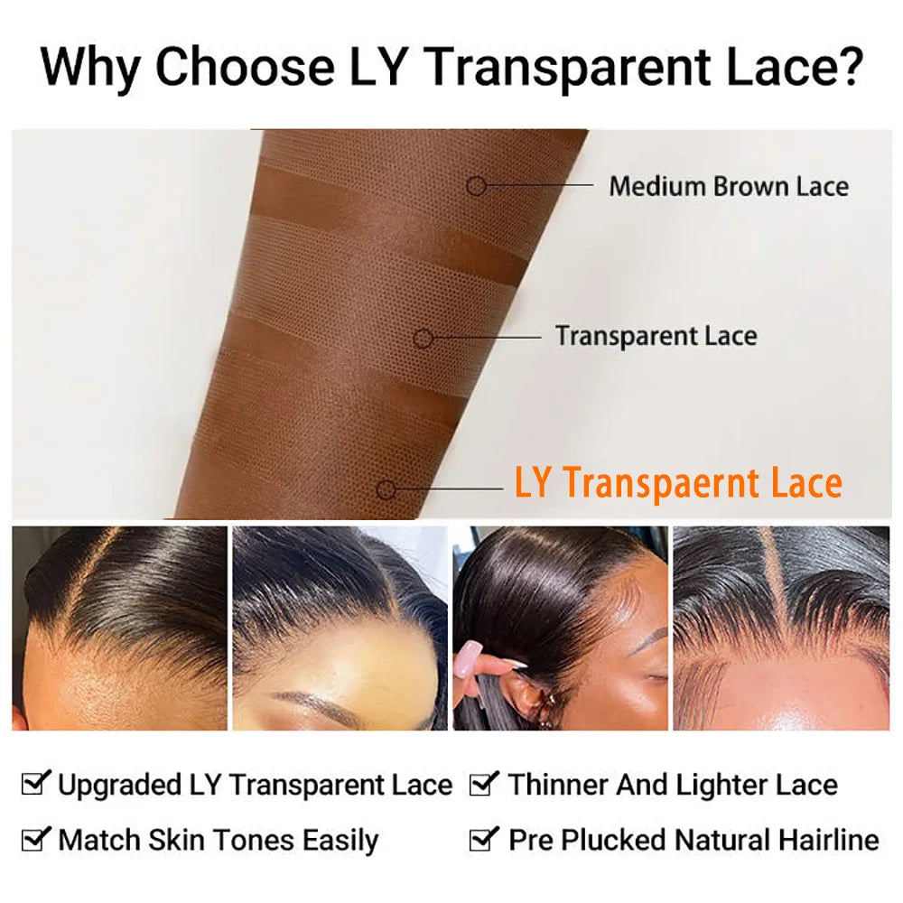 Honey Blonde Wig Burmesee Curll With Bangs 7x5  Transpaernt Lace Glueless Wig